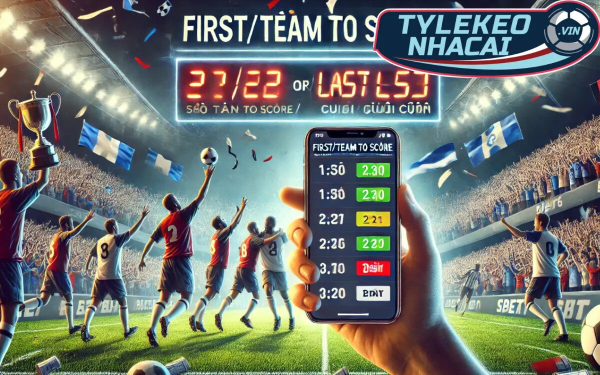 Kèo Đội Nào Sẽ Ghi Bàn Cuối Cùng (Last Team to Score) là gì?