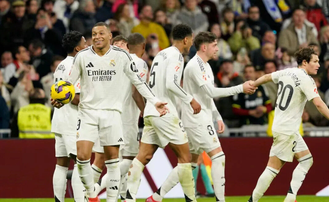 Kylian Mbappe tỏa sáng cùng Real Madrid
